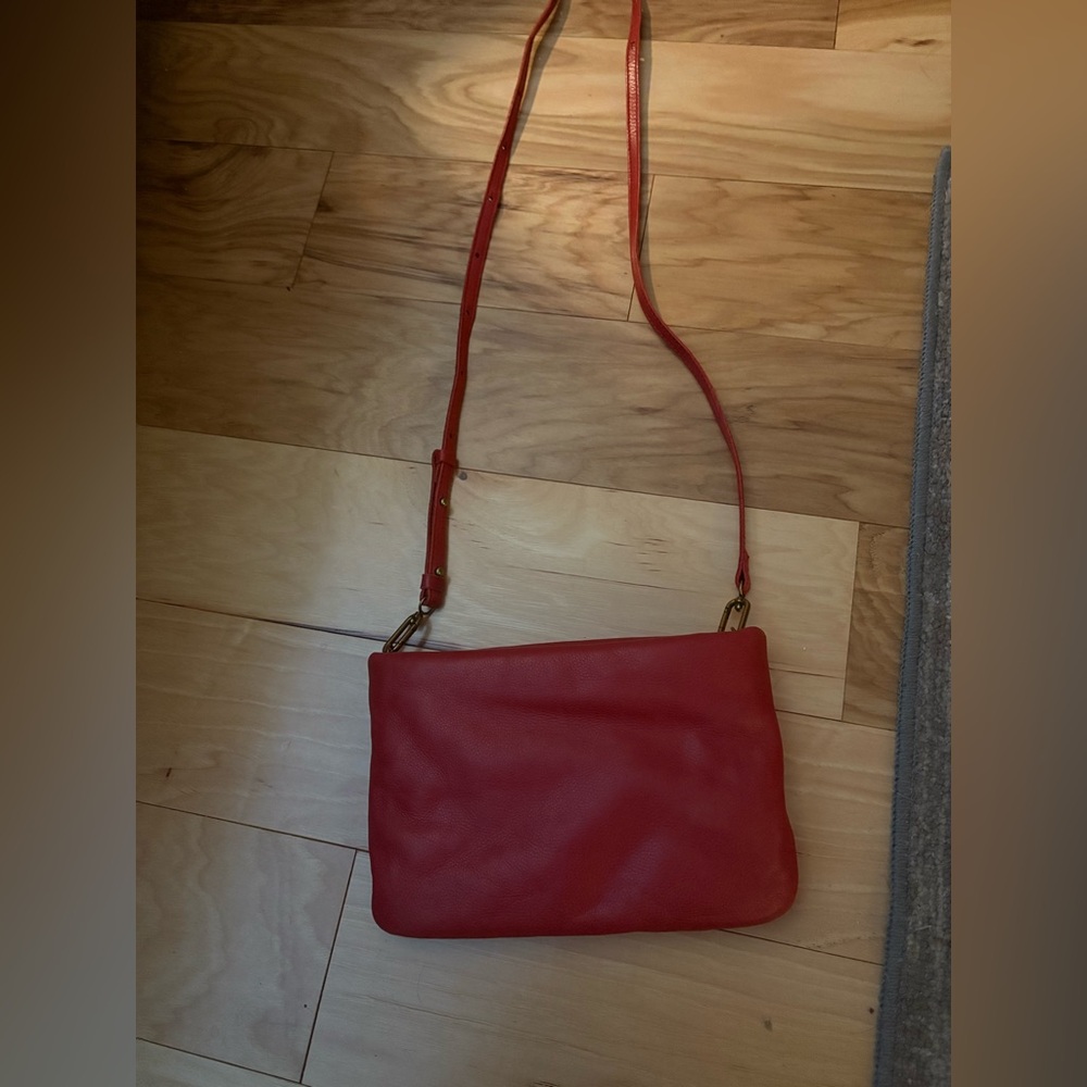 GUC Madewell red handbag